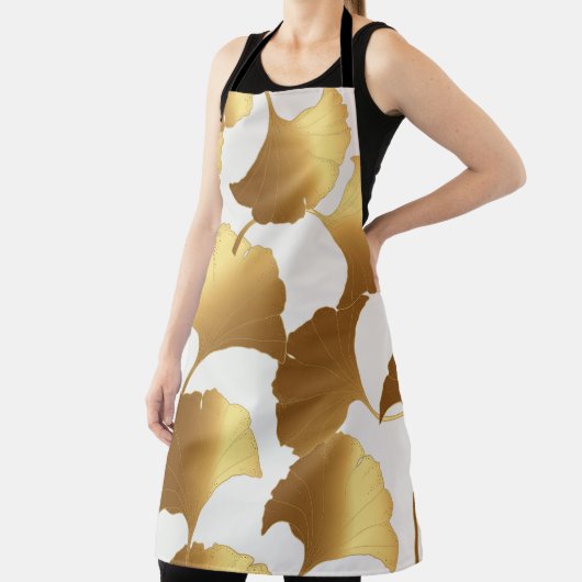 Ginkgo Gold: luxe  design. Schort (Insitu)