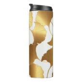 Ginkgo Gold: luxe design. Thermosbeker (Geroteerd rechts)