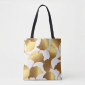 Ginkgo Gold: luxe  design. Tote Bag (Voorkant)
