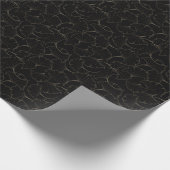 Ginkgo Goud: Luxe Vintage Design Cadeaupapier (Hoek)