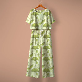 Ginkgo Green Stof