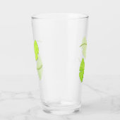 Ginkgo laat botanische kunst over glas (Rechts)