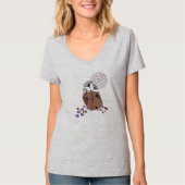 Ginkgo Leaf Abstract T-shirt (Voorkant)