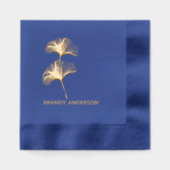 Ginkgo Leaf  Folie Servetten (Voorkant)