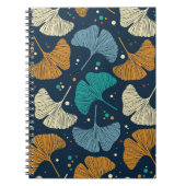 Ginkgo Leaf geïnspireerd Notitieboek (Voorkant)
