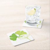 Ginkgo Leaf Kartonnen Onderzetters (Insitu)