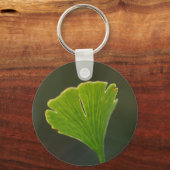 Ginkgo Leaf Key Ring Sleutelhanger (Achterkant)