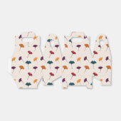 Ginkgo Leaf Pattern Waterverf Herfst Herfstkleuren Bedankdoosjes (Uitgevouwen)