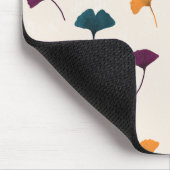Ginkgo Leaf Pattern Waterverf Herfst Herfstkleuren Muismat (Hoek)