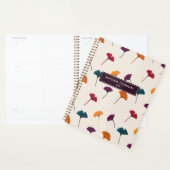 Ginkgo Leaf Pattern Waterverf Herfst Herfstkleuren Planner (Display)