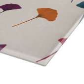 Ginkgo Leaf Pattern Waterverf Herfst Herfstkleuren Snijplank (Hoek)