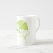 Ginkgo Leaf Porselein Kop (Voorkant rechts)