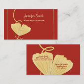 Ginkgo Leaf Visitekaartje (Voorkant / Achterkant)