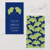 Ginkgo Leaves 1 Visitekaartje (Voorkant / Achterkant)