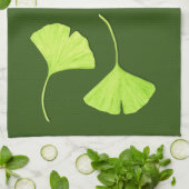 Ginkgo Leaves Art Kitchen Towel Theedoek (Gevouwen)