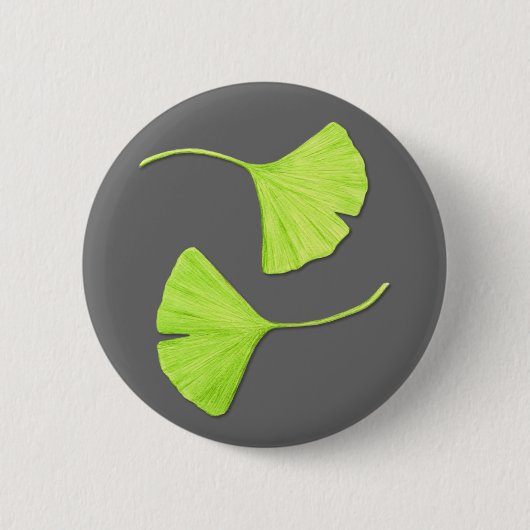 Ginkgo Leaves Button (Voorkant)