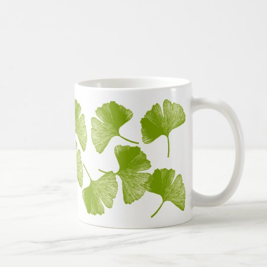Ginkgo Leaves Koffiemok (Rechts)