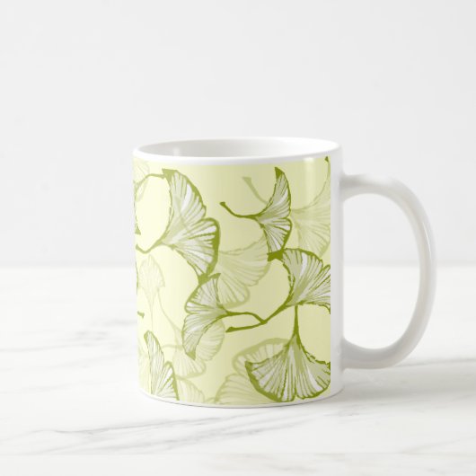 Ginkgo Leaves Koffiemok (Rechts)