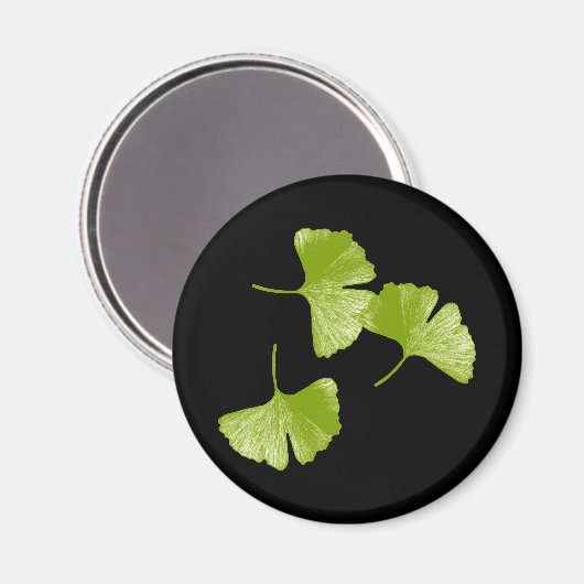 Ginkgo Leaves Magneet (Voorkant / Achterkant)