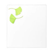 Ginkgo Leaves Notitieblok (Voorkant)