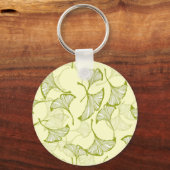 Ginkgo Leaves Sleutelhanger (Voorkant)