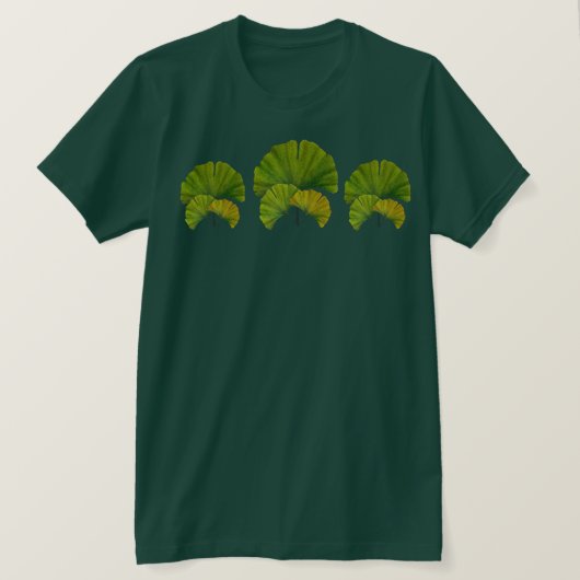 Ginkgo Leaves T-shirt (Design voorkant)