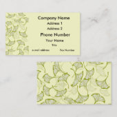 Ginkgo Leaves Visitekaartje (Voorkant / Achterkant)