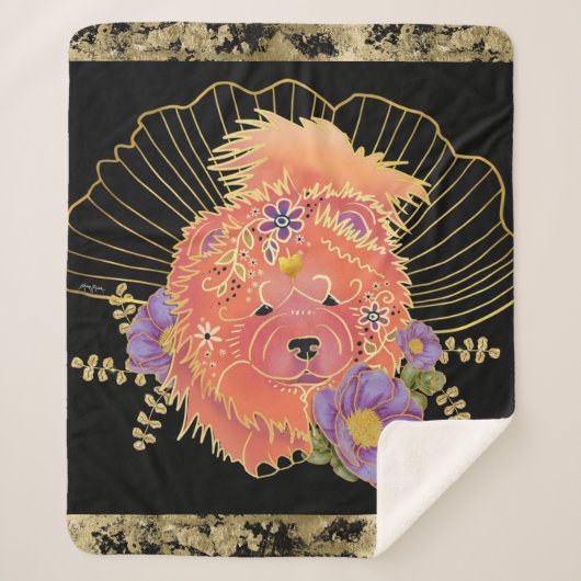 GINKGO SPIRIT Chow Sherpa Deken (Voorkant)