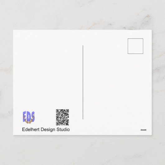 Ginkgo Sunny Autumn Leaves DIY Postcard Feestdagenkaart (Achterkant)