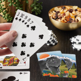 GINKGO the Chow by Mt. Hood BLACK-speelkaarten Pokerkaarten