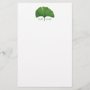 Ginkgo Tree Leaf Briefpapier
