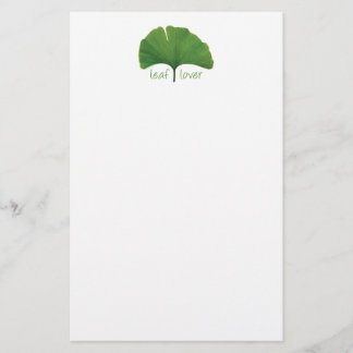 Ginkgo Tree Leaf Briefpapier