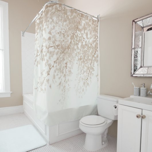 Ginkgo verlaat Dream 6 #natuur #art Douchegordijn (In situ)