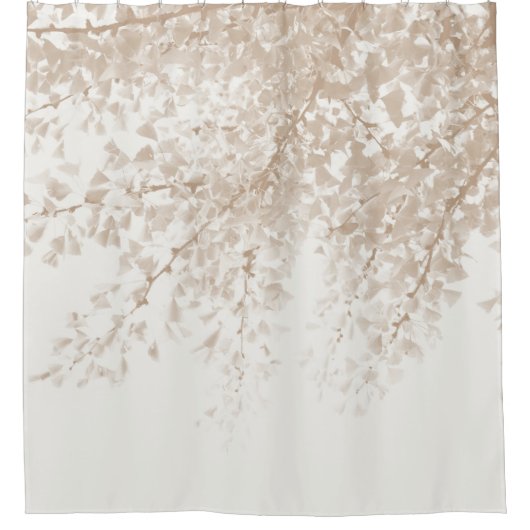 Ginkgo verlaat Dream 6 #natuur #art Douchegordijn (Voorkant)