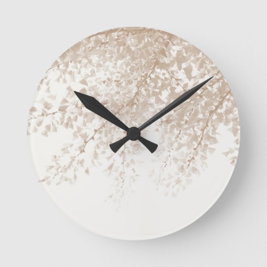 Ginkgo verlaat Dream 6 #natuur #art Ronde Klok (Voorkant)