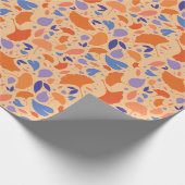 Ginkgo vertrekt in de herfst cadeaupapier (Hoek)