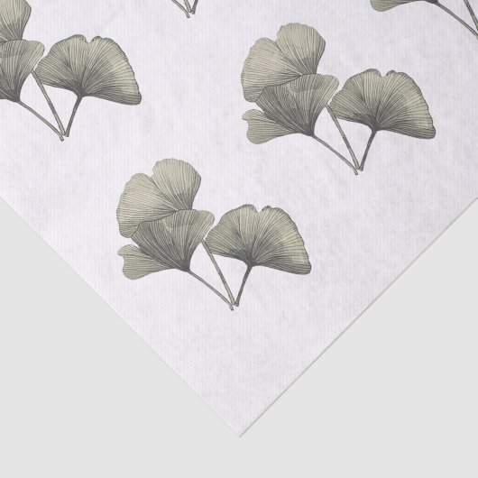 Ginkgo Weefseldocument Tissuepapier (Detail)