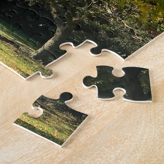 Ginkgoboom van Gulden Geel Legpuzzel (Zijkant)