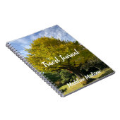 Ginkgoboom van Gulden Geel Notitieboek (Rechterzijde)