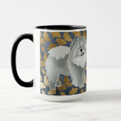 GINKGO's blauwe koe Mok (Links)