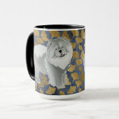 GINKGO's blauwe koe Mok (Voorkant links)