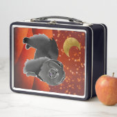 GINKGO's zwarte doos - Metalen lunchbox (In situ)
