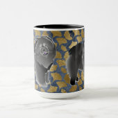 GINKGO's zwarte koe Mok (Midden)