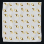 Ginko Bandana<br><div class="desc">Ginko-bladeren,  kunnen worden aangepast. Denk na aanpassend achtergrondkleur aan uw smaak.</div>