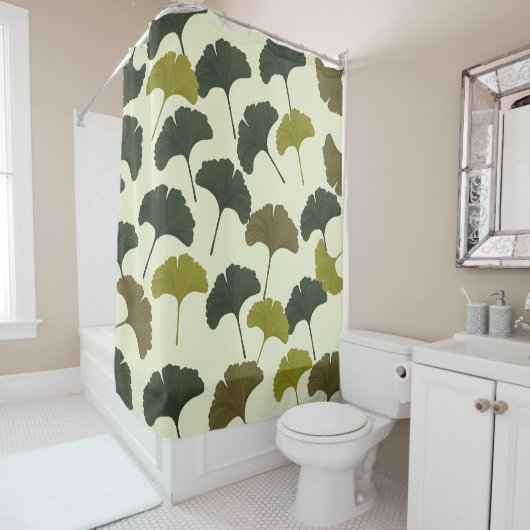 Ginko Bilbao vertrekt Douchegordijn (In situ)