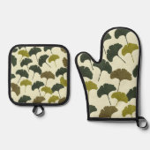 Ginko Bilbao vertrekt Ovenwant & Pannenlap Set (Voorkant)