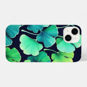 Ginko biloba leaves  iPhone hoesje (Achterkant horizontaal)