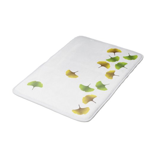 Ginko blad badmat (Gekanteld)