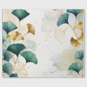 Ginko luxueuze Gold Line Cadeaupapier (Vlak)