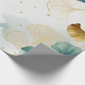 Ginko luxueuze Gold Line Cadeaupapier (Hoek)